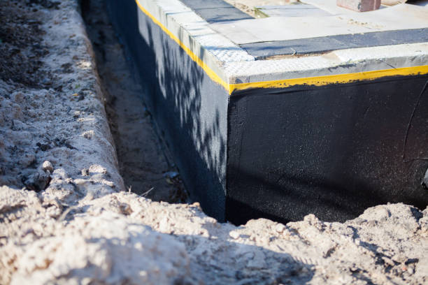 Residential Vapor Barrier Installation installation at a Iola, WI home by SJ Waterproofing Pros