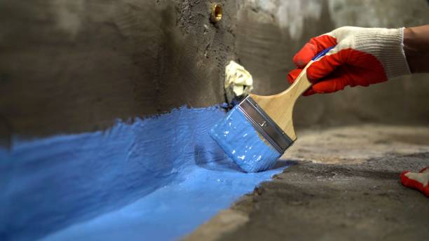 Commercial Vapor Barrier Installation project at a Iola, WI business property by SJ Waterproofing Pros